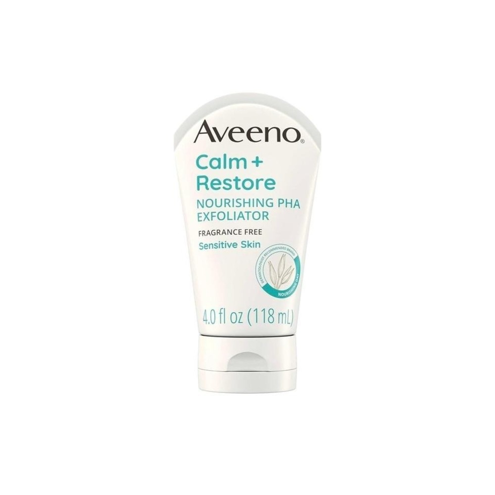 Aveeno Calm + Restore Exfoliator (PHA, Fragrance Free) - Read Description